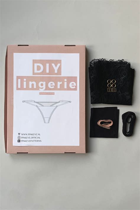 Lingerie Sewing Set Incl Pattern Sewing Description DIY Etsy