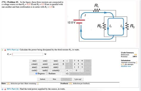 Solved 7 Problem 15 In The Figure These Three Res