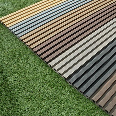 Europe Outdoor Bammax Fumigated Pallet Metal Panel Siding WPC Composite