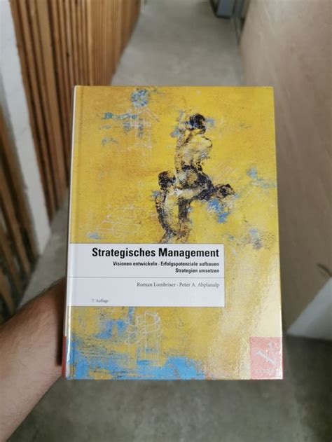 Strategisches Management Lombriser Abplanalp Lehrbuch Kaufen Auf