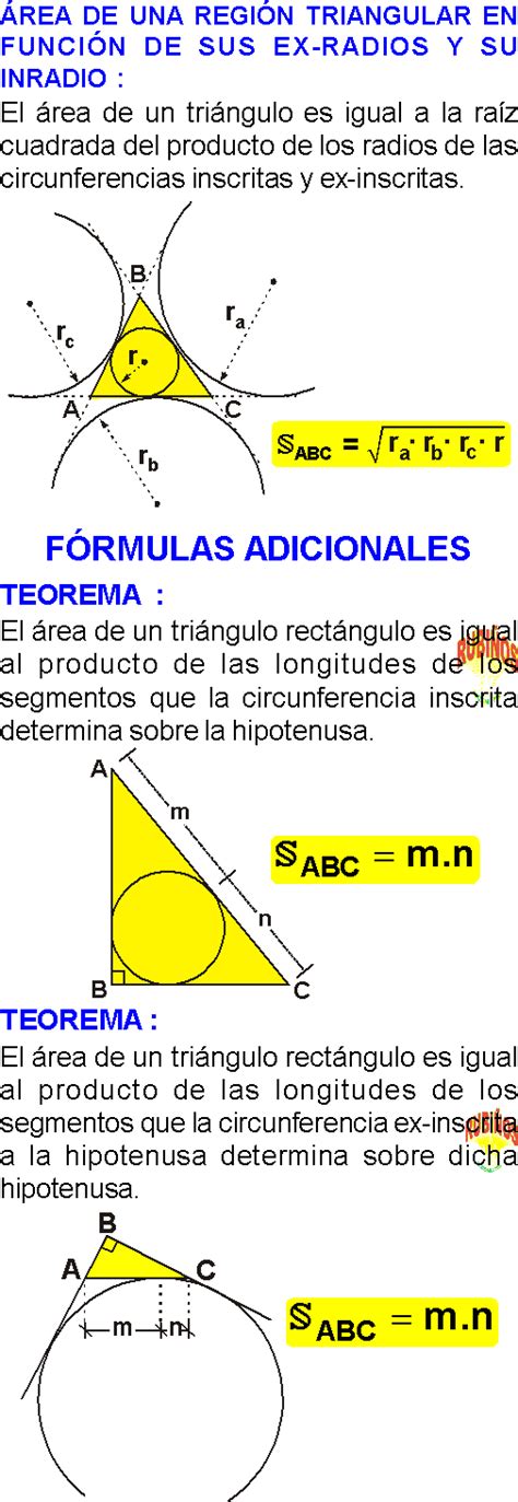 Áreas De Regiones Triangulares Ejercicios Resueltos De GeometrÍa Plana Hot Sex Picture