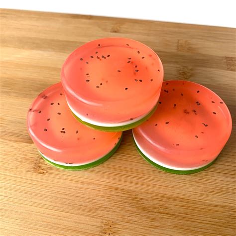 Artisanal Watermelon Bar Soap Etsy