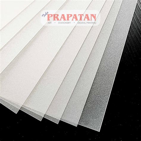 Jual Mika Buram Mika Pasir Plastik Mika Pvc Buram Folio