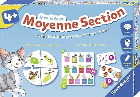 Ravensburger 24523 Jeu Educatif Mes Jeux De Moyenne Section