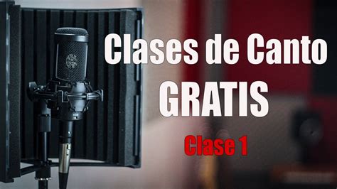 CLASES DE CANTO GRATIS En Vivo Clase 1 Introducción Técnica