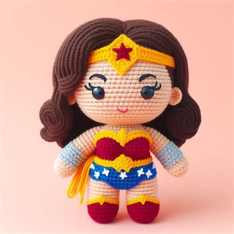 Crochet Wonder Woman Amigurumi Idea The Amigurumi