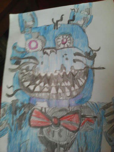 Dibujo super currao de Nightmare Bonnie FNaF Amino Español Amino