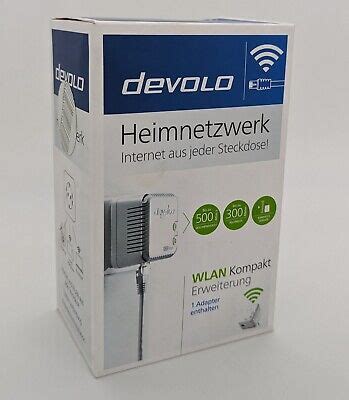 Devolo Powerline Wifi Netzwerk Lan Mbps Wlan Adapter Powerlan