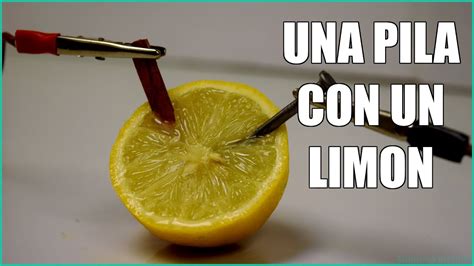 Cómo construir una pila casera con un limón Experimento de