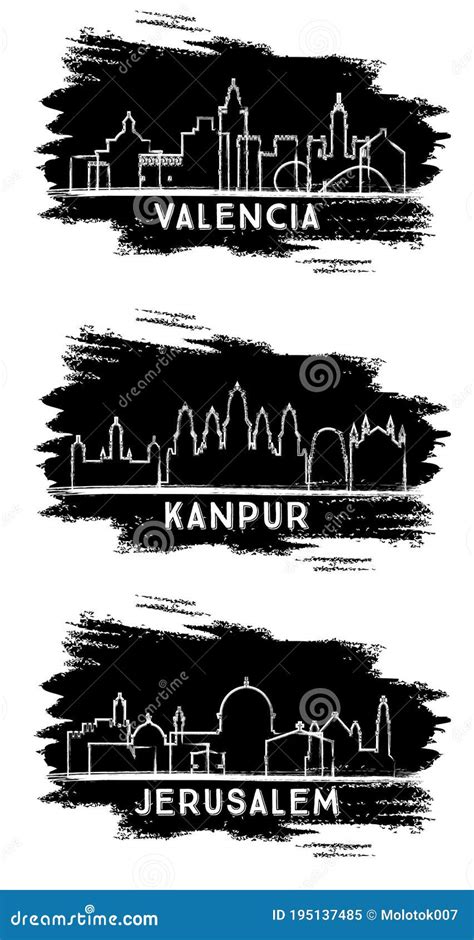 Kanpur India City Map In Retro Style In Golden Color Outline Map