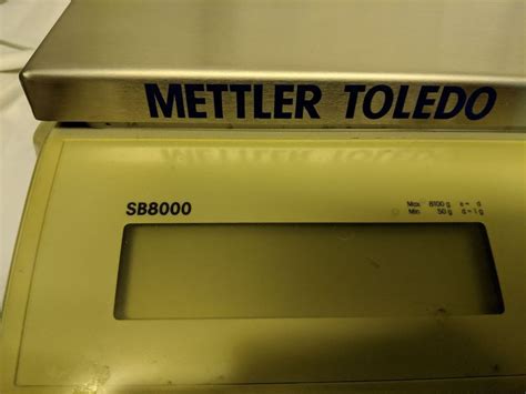 Mettler Toledo SB8000 Präzisions Waage Kaufen auf Ricardo