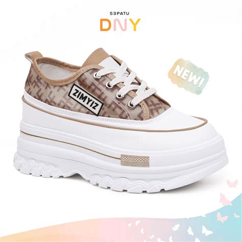 Jual Sepatu DNY Sepatu Casual Wanita Trendy Shoes Wanita Sneakers