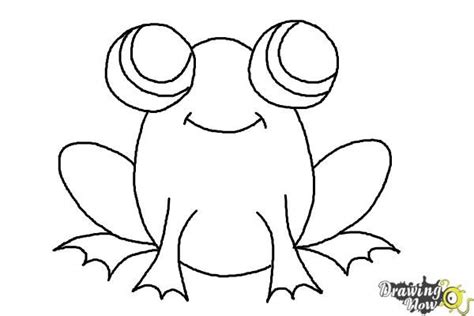 how to draw a frog easy small - Regena Kellogg