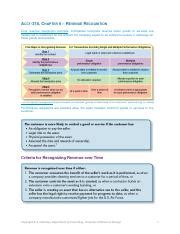 Ch6 Notes Without Answers 1 1 Docx ACCT 315 CHAPTER 6 REVENUE