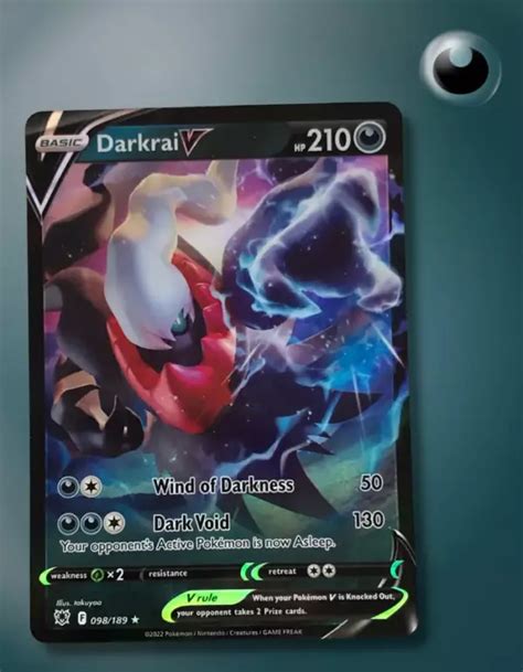 Darkrai V Pokemon Astral Radiance Tcg Coleccionistas