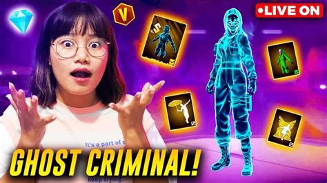 Ghost Criminal Is Live In Free Fire First Look Free Fire Live