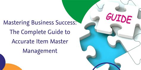 Mastering The Item Masterelevating Manufacturing Efficiency
