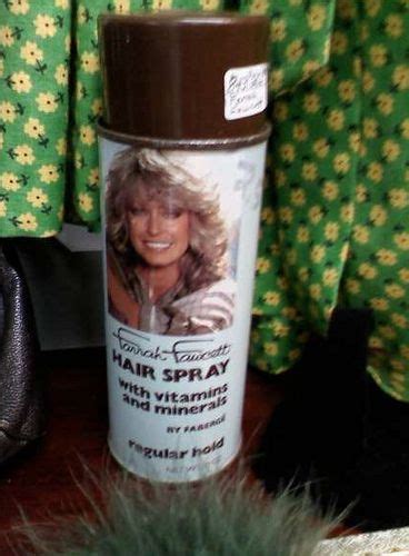 Awe Yeah I Used Tons Of This Farrah Fawcett Hair Spray Spray