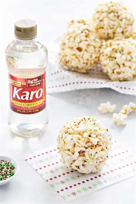 karo syrup recipes popcorn balls