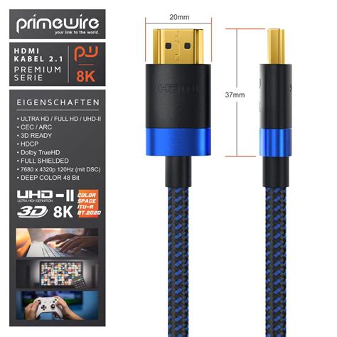 Primewire K Premium Hdmi Ultra High Speed Kaufland De