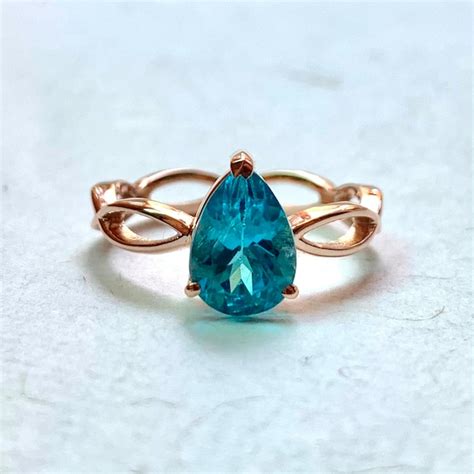 Apatite Ring - Etsy