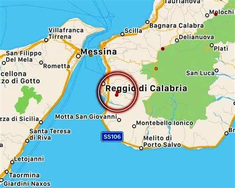 Scosse Di Terremoto A Reggio Calabria Nella Notte Mappe E Dati