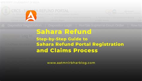 Sahara Refund Mocrefund Crcs Gov In Registration Link Refund Portal