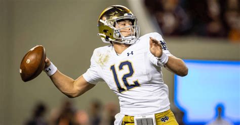 2022 Notre Dame Football Depth Chart Projection Analysis Quarterback