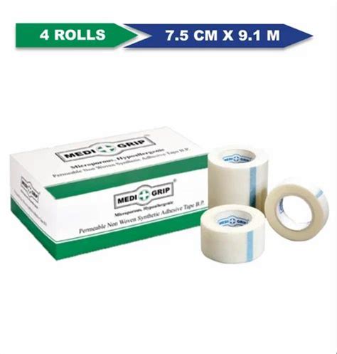 Surgical Adhesive Tapes Medigrip Adhesive Tape U S P Zinc Oxide