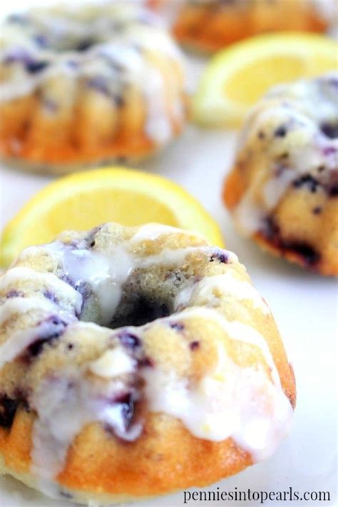 Blueberry Lemon Mini Bundt Cakes Artofit