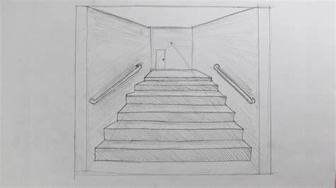 Stairs Drawing Perspective