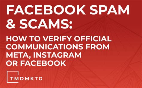 Facebook Spam And Scams How To Verify Official Communications From Meta Instagram Or Facebook