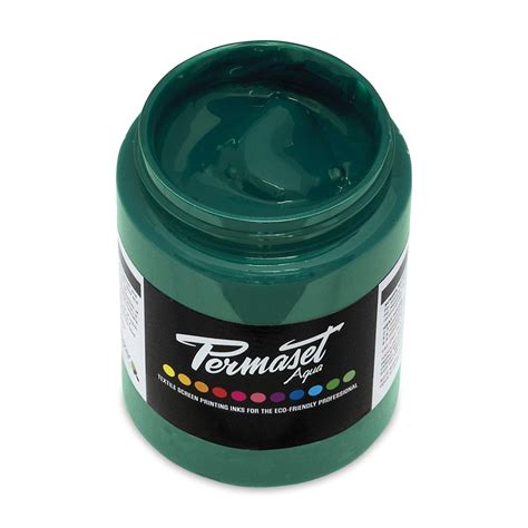 Permaset Aqua Fabric Ink Green B 300 Ml BLICK Art Materials