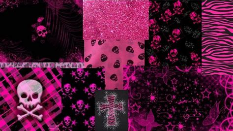 pink&black cyber goth wallpaper for pc | Goth wallpaper, Pink wallpaper pc, Emo wallpaper