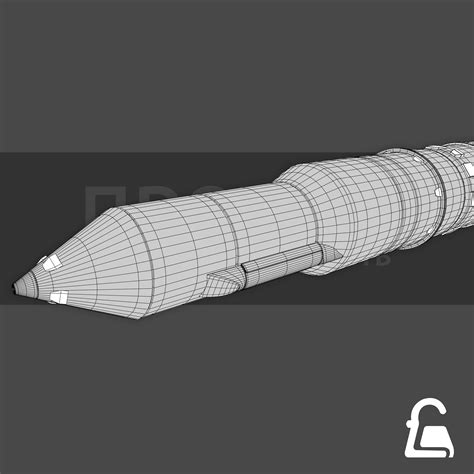 Proton Russian Rocket 3d Model 39 Ma Obj Free3d