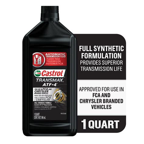 Castrol Transmax Atf4 Automatic Transmission Fluid