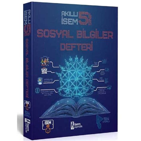 5 Sınıf Akıllı İsem Sosyal Bilgiler Defteri Bkmkitap