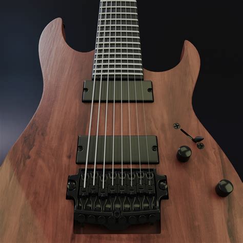 Artstation Ibanez 8 String Electric Guitar Resources