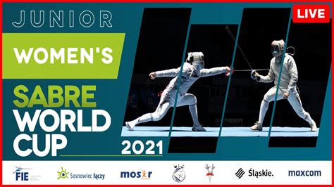 World Cup Sosnowiec 2021 Junior Women S Individual Sabre Piste Red