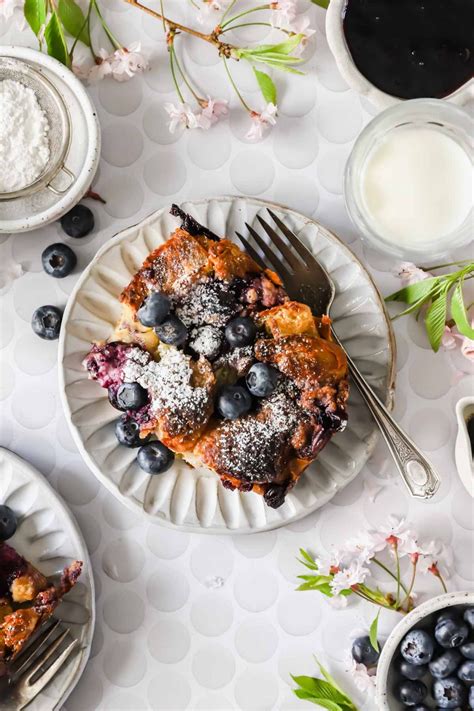 Easy Croissant French Toast Bake Lena S Kitchen