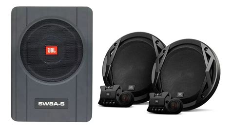 Caixa Amplificada Jbl Slim 8 Sw8a S Par Club 6500 2 Vias Mercado