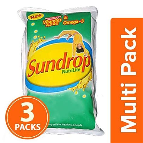 Buy Sundrop Nutrilite Oil Blend Pouch 3x1 L Multipack Online At