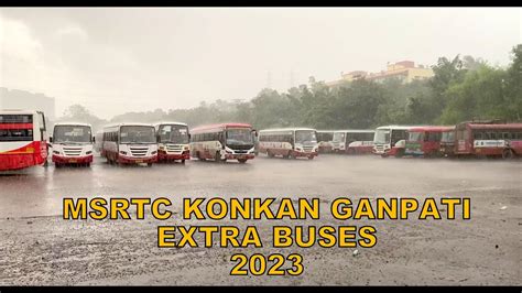 Msrtc Buses For Ganpati Festival In Konkan Kurla Nehru Nagar