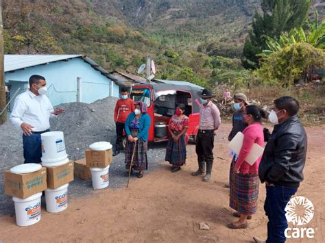 105 familias de Cunén contarán con agua segura CARE Guatemala