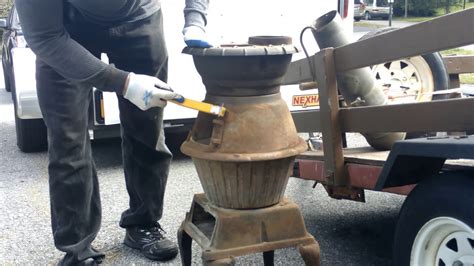 Restoring A Pot Belly Stove For My Cabin Youtube