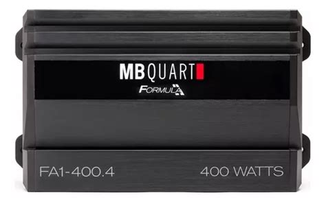 Amplificador Mb Quart Formula Fa Classe Ab Para Carros Picapes