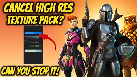 Fortnite High Resolution Textures Stop Download Youtube