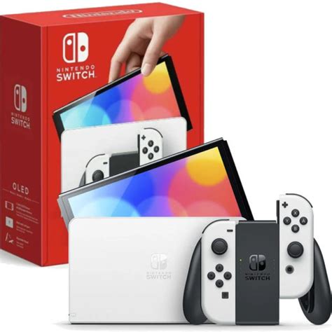 Nintendo Switch Oled com Joy-Con, Branco – Smart Games