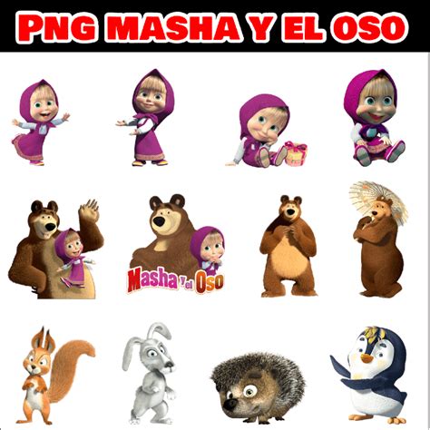 Imagenes De Masha Y El Oso Png El Taller De Hector