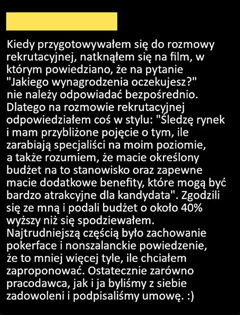 Memownia Pl Przygotowania Do Rozmowy Rekrutacyjnej